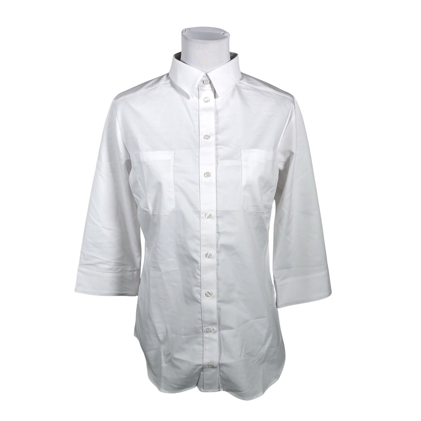 Unisex Telakka - Collared shirt, size 38 - White (1)