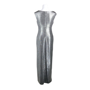Unisex Lauren Ralph Lauren - Evening dress, size 38 - Silver (3)