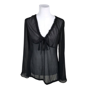 Unisex Esprit - Blouse, size 36 - Black (1)