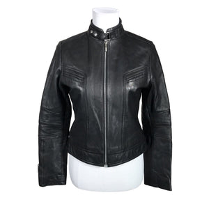 Unisex Andiata - Leather jacket, size 34 - Black (1)