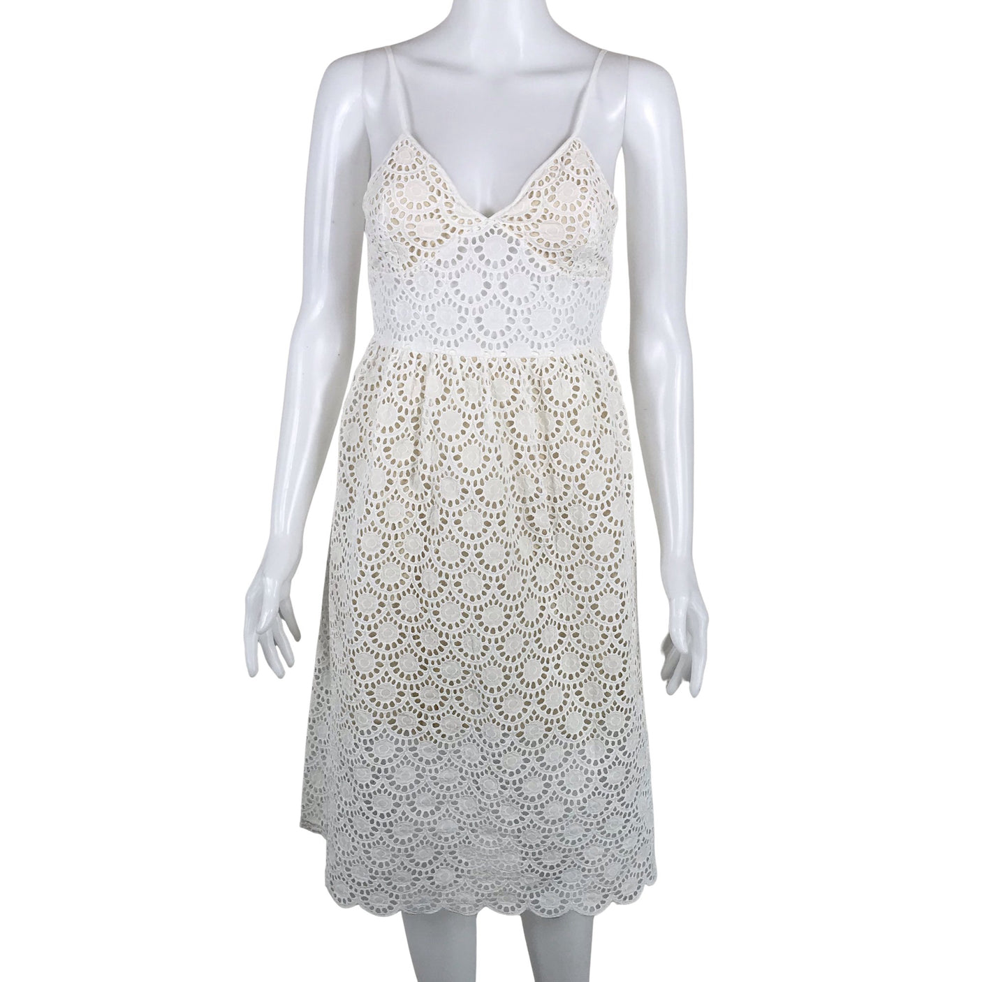 Unisex Hálo - Party dress, size 36 - White (1)
