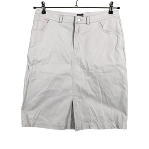 Unisex R-collection - Denim skirt, size 38 - Beige (1)