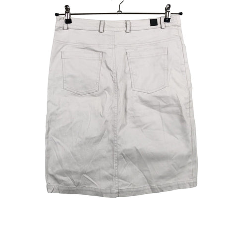 Unisex R-collection - Denim skirt, size 38 - Beige (2)