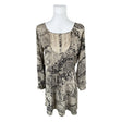Unisex Guess - Schiffon dress, size 36 - Beige ()