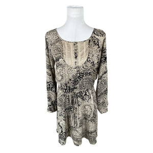 Unisex Guess - Schiffon dress, size 36 - Beige (1)