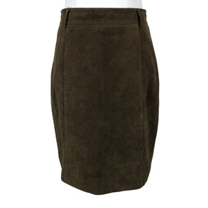 Unisex Andiata - Leather skirt, size 38 - Green (1)