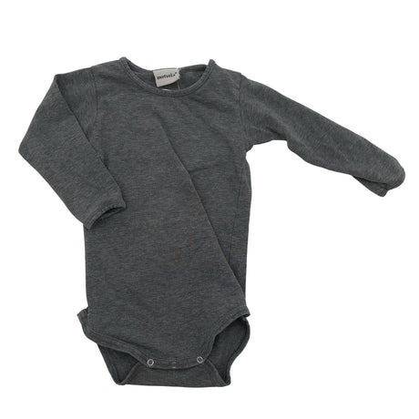 Unisex Metsola - Body, size 68 - 74 - Gray ()