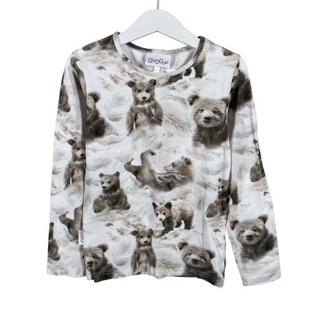 Unisex Gugguu - Tricot shirt, size 116 - 122 - White ()