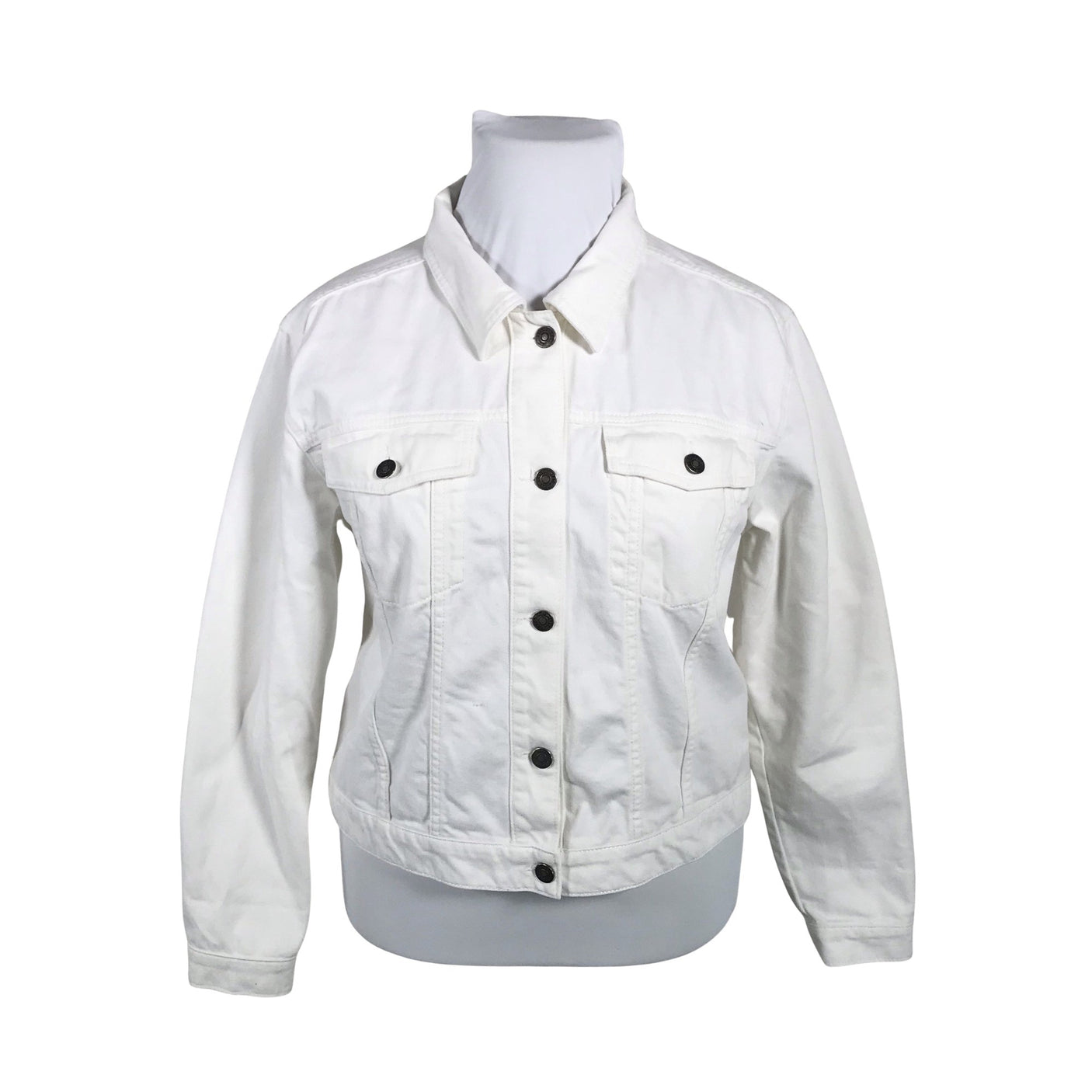 Unisex Nanso - Denim jacket, size 44 - White (1)