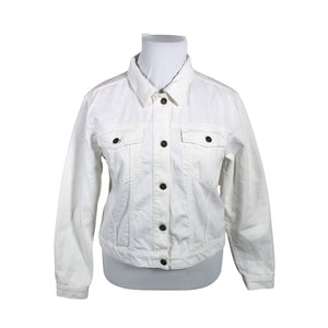 Unisex Nanso - Denim jacket, size 44 - White (1)