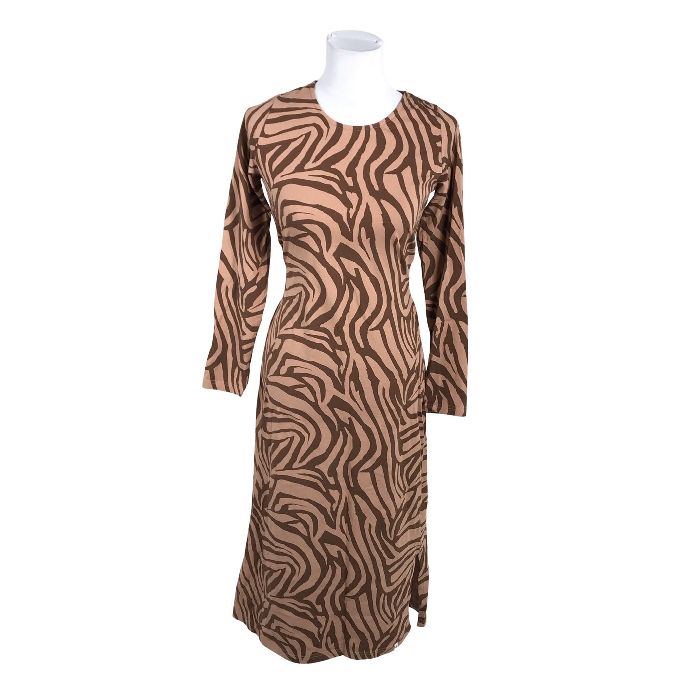 Unisex Kaiko - Tricot dress, size 34 - Brown (1)