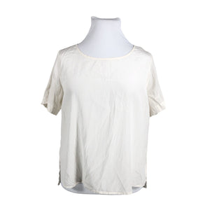 Unisex R-collection - Short-sleeved blouse, size 42 - White (1)