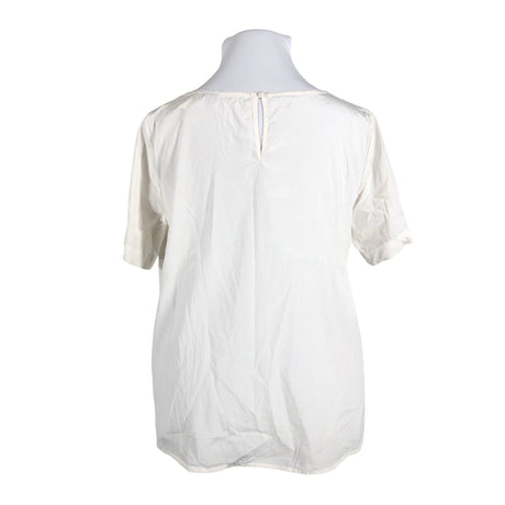 Unisex R-collection - Short-sleeved blouse, size 42 - White (2)