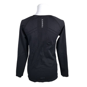 Unisex ICIW – Icaniwill - Sports shirt, long sleeve, size 40 - Black (2)