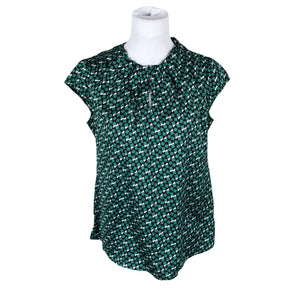Unisex Comma - Short-sleeved blouse, size 38 - Green (1)