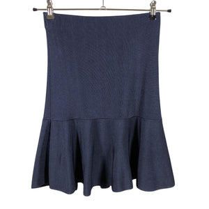 Unisex Massimo Dutti - Fabric skirt, size 36 - Blue (1)