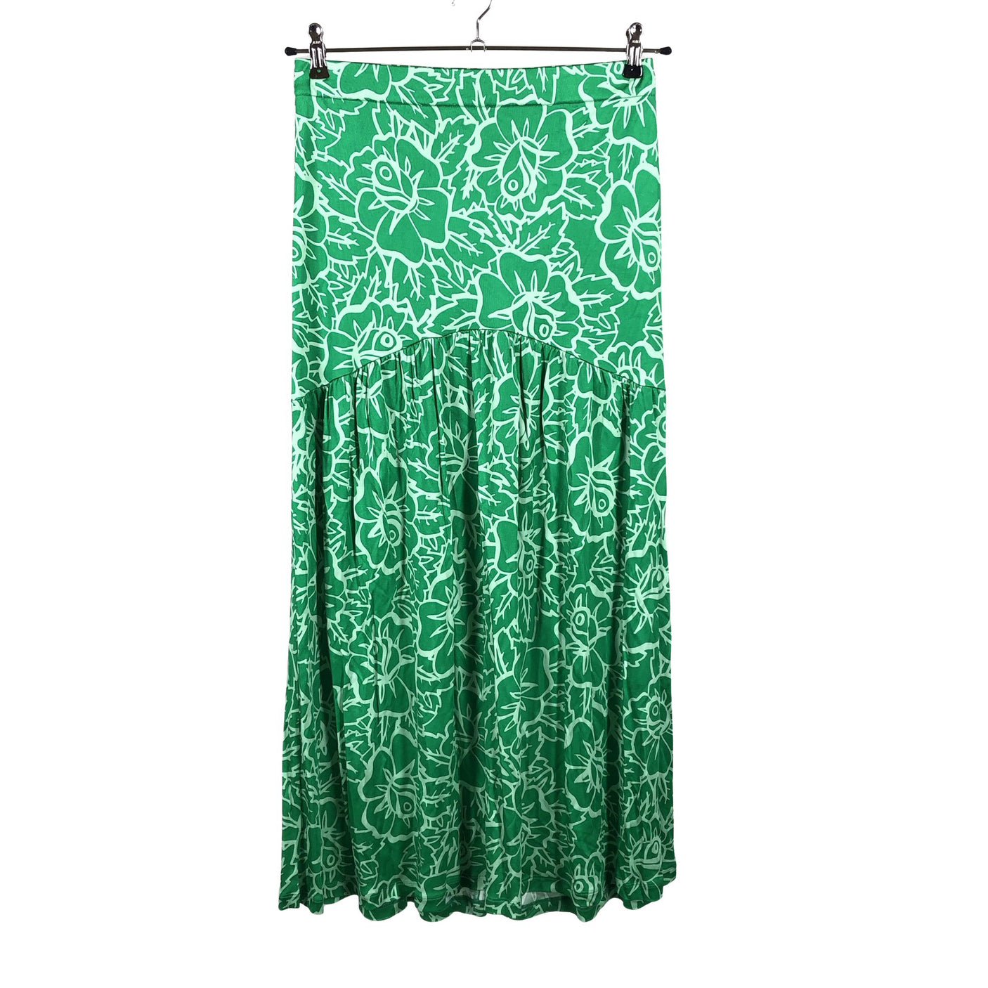 Unisex Rodebjer - Tricot skirt, size 38 - Green (1)