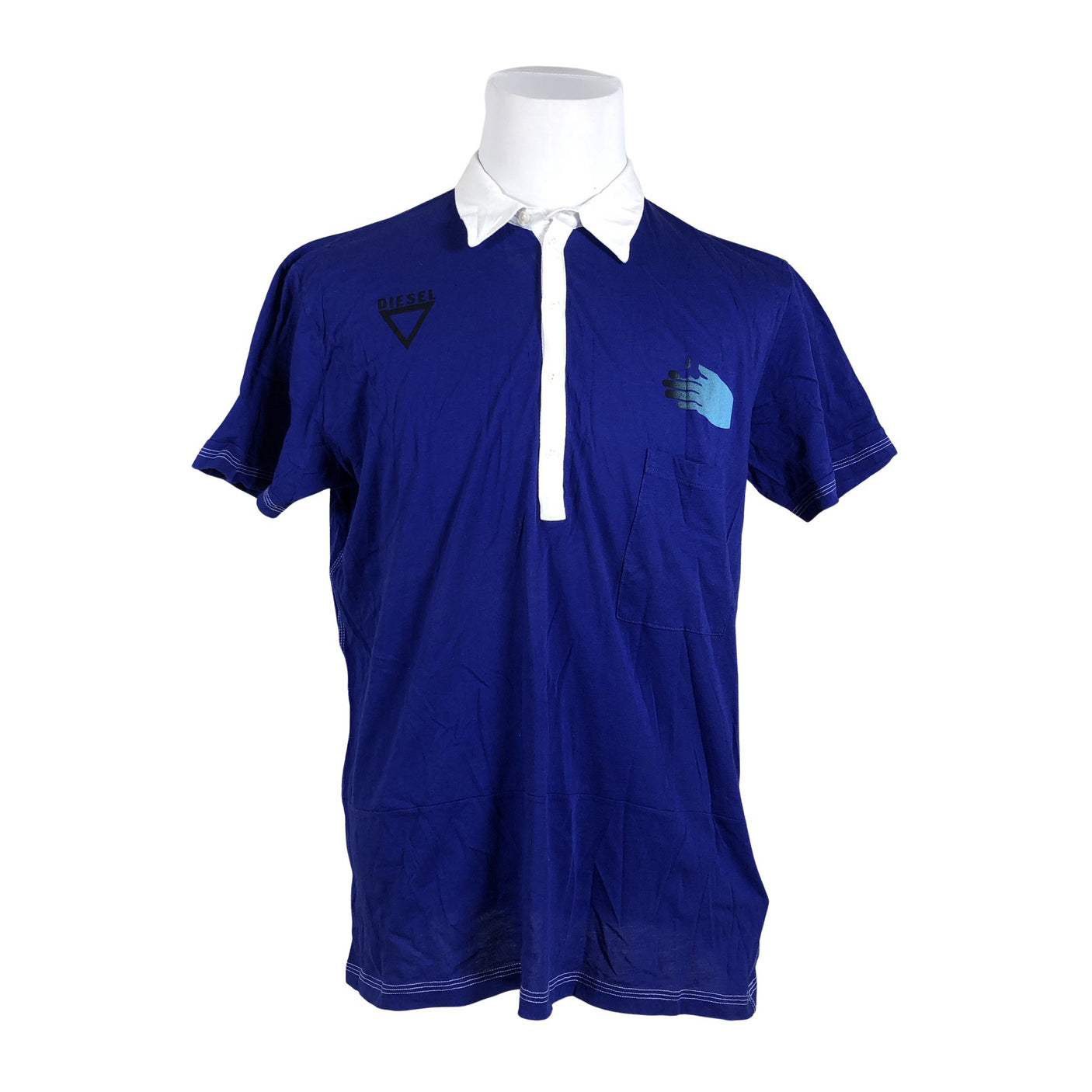 Unisex Diesel - T-shirt, size XXL - Blue (1)