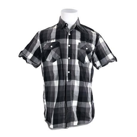 Unisex Blend - Collared shirt, size XL - Gray ()