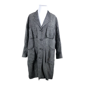 Unisex Marimekko - Trench coat, size 44 - Gray (1)