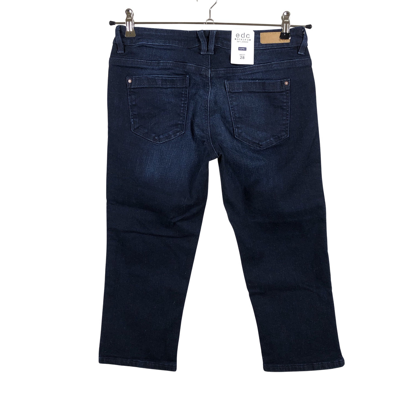 Unisex Esprit - Capri jeans, size W28 - Blue (2)