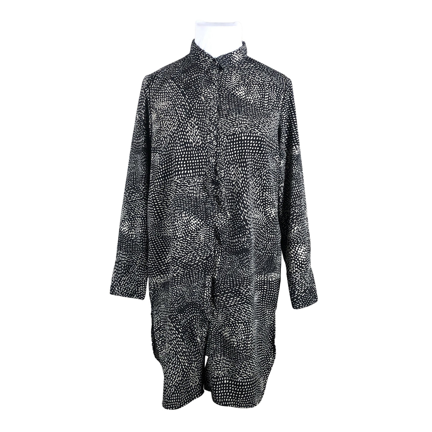 Unisex Lindex - Schiffon dress, size 44 - Black (1)