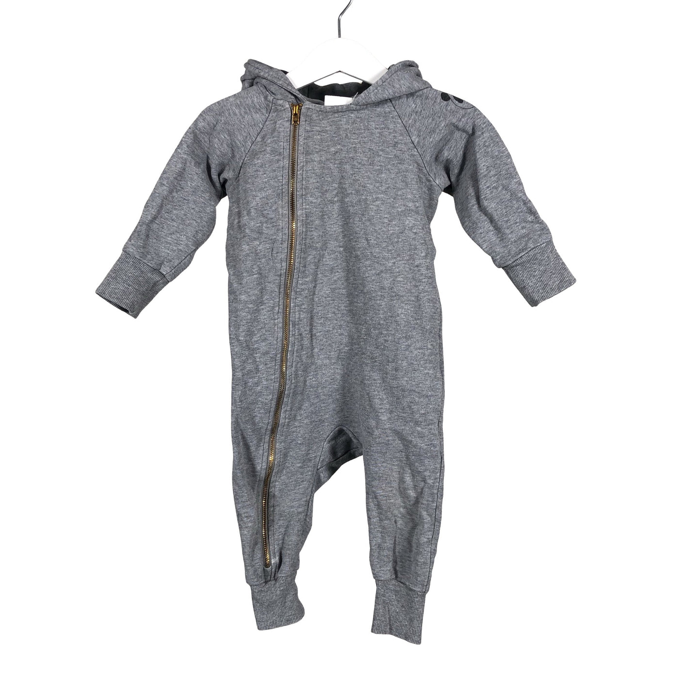 Unisex Mini Rodini - Overalls, size 68 - 74 - Gray (1)