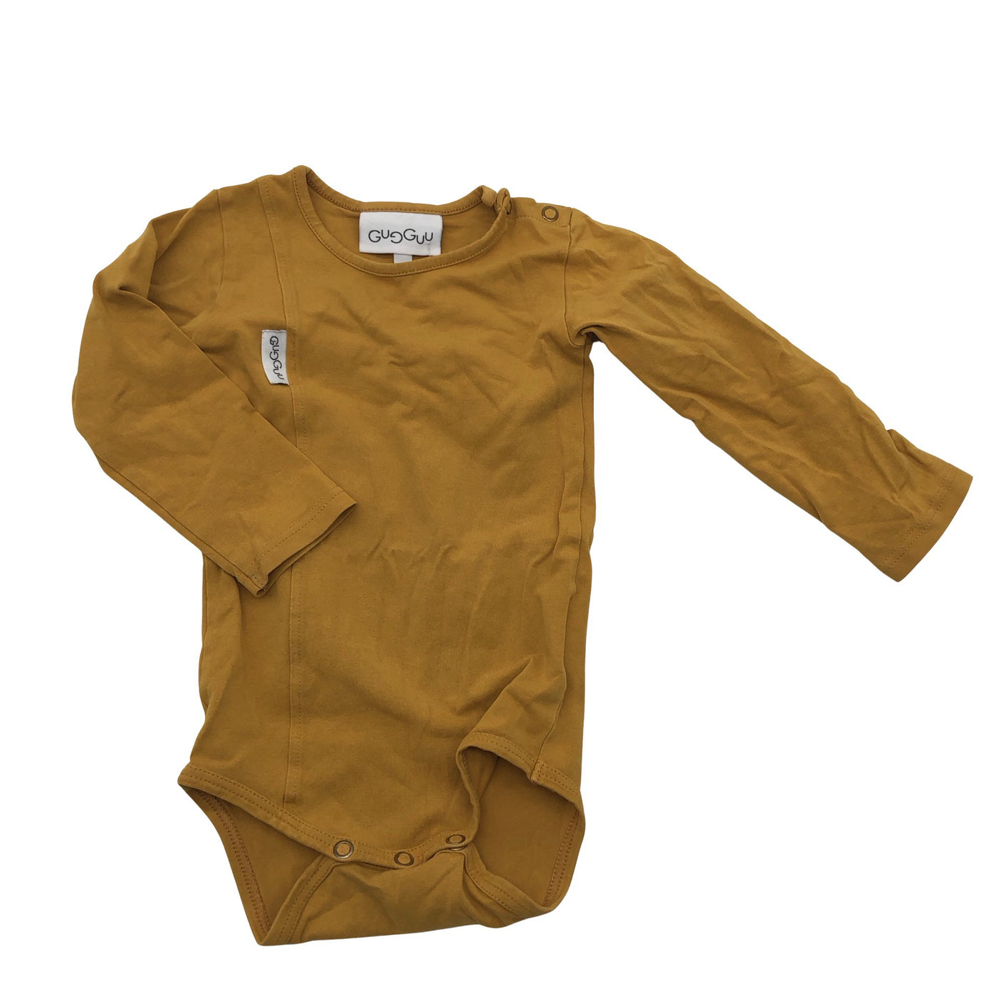 Unisex Gugguu - Body, size 74 - 80 - Orange (1)