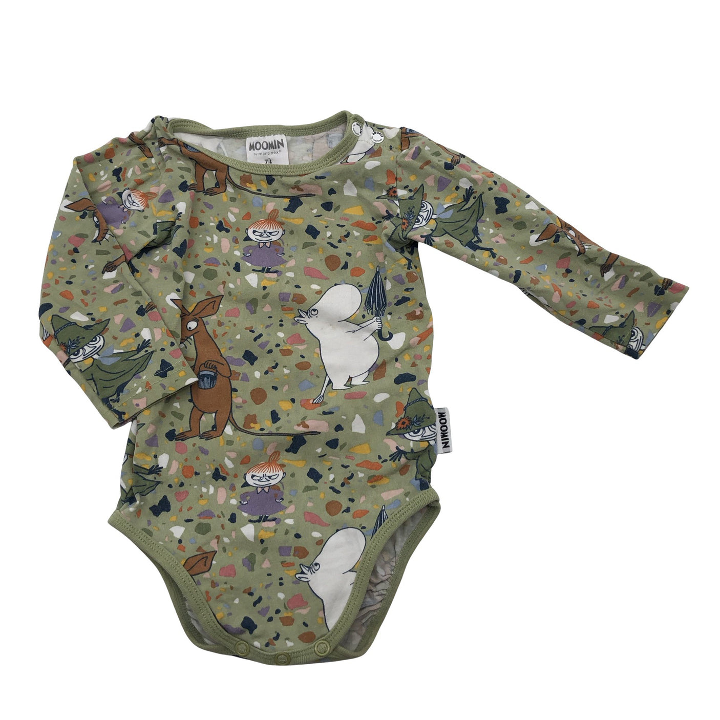 Unisex Martinex - Body, size 68 - 74 - Green (1)