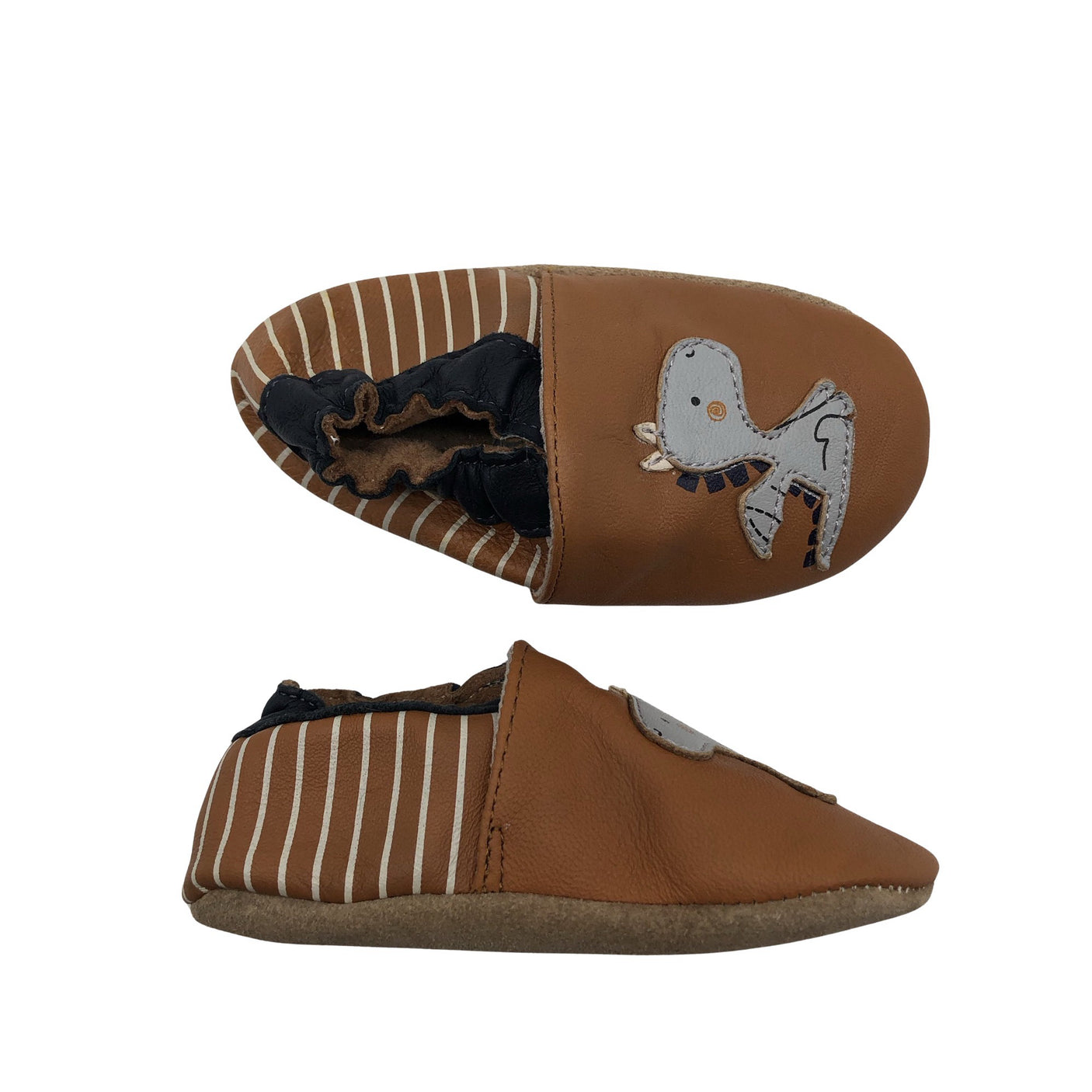 Unisex Robeez - Indoor slippers, size 21 - Brown (1)