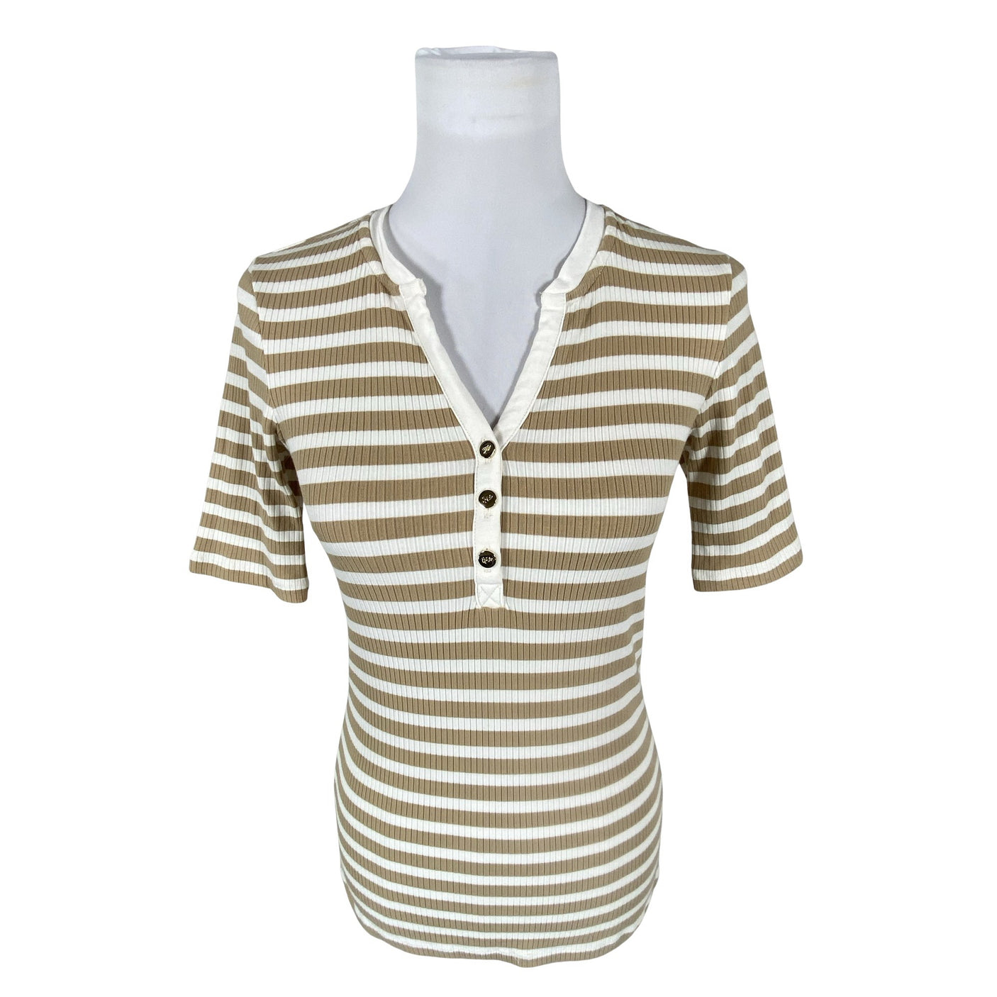 Unisex Lauren Ralph Lauren - Tricot shirt, size 36 - Brown (1)