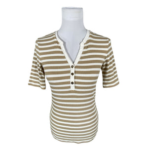Unisex Lauren Ralph Lauren - Tricot shirt, size 36 - Brown (1)
