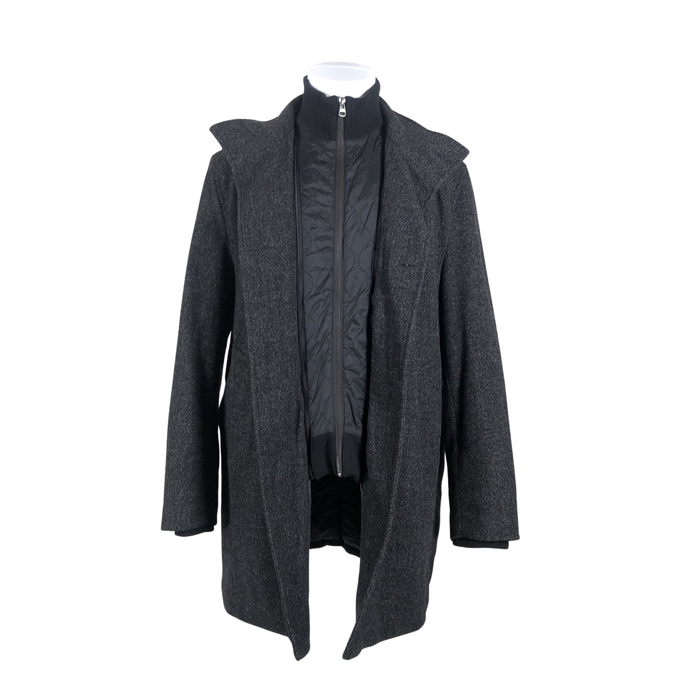 Unisex Esprit - Wool coat, size XXL - Black (1)