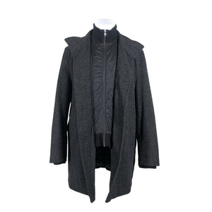 Unisex Esprit - Wool coat, size XXL - Black (1)
