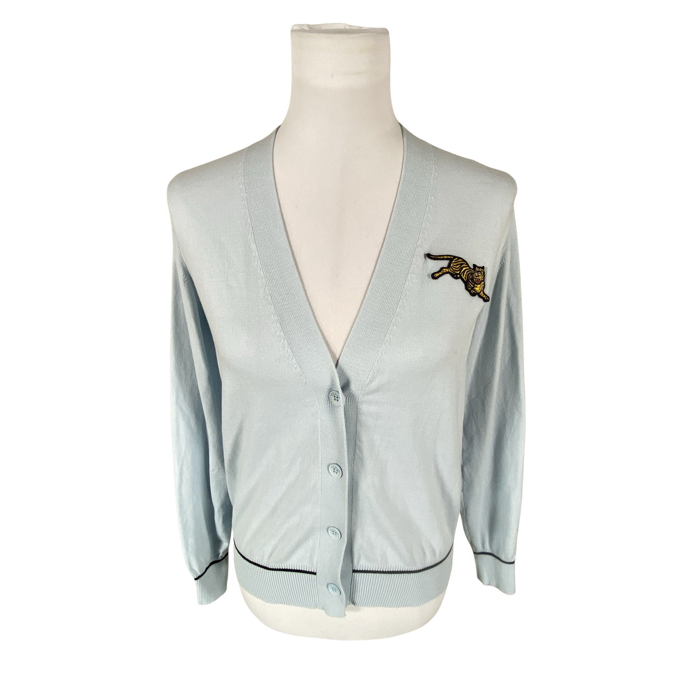 Unisex Kenzo - Cardigan, size 34 - Light blue (1)