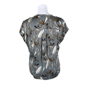 Unisex Philosophy Blues Original - Short-sleeved blouse, size 38 - Gray (2)