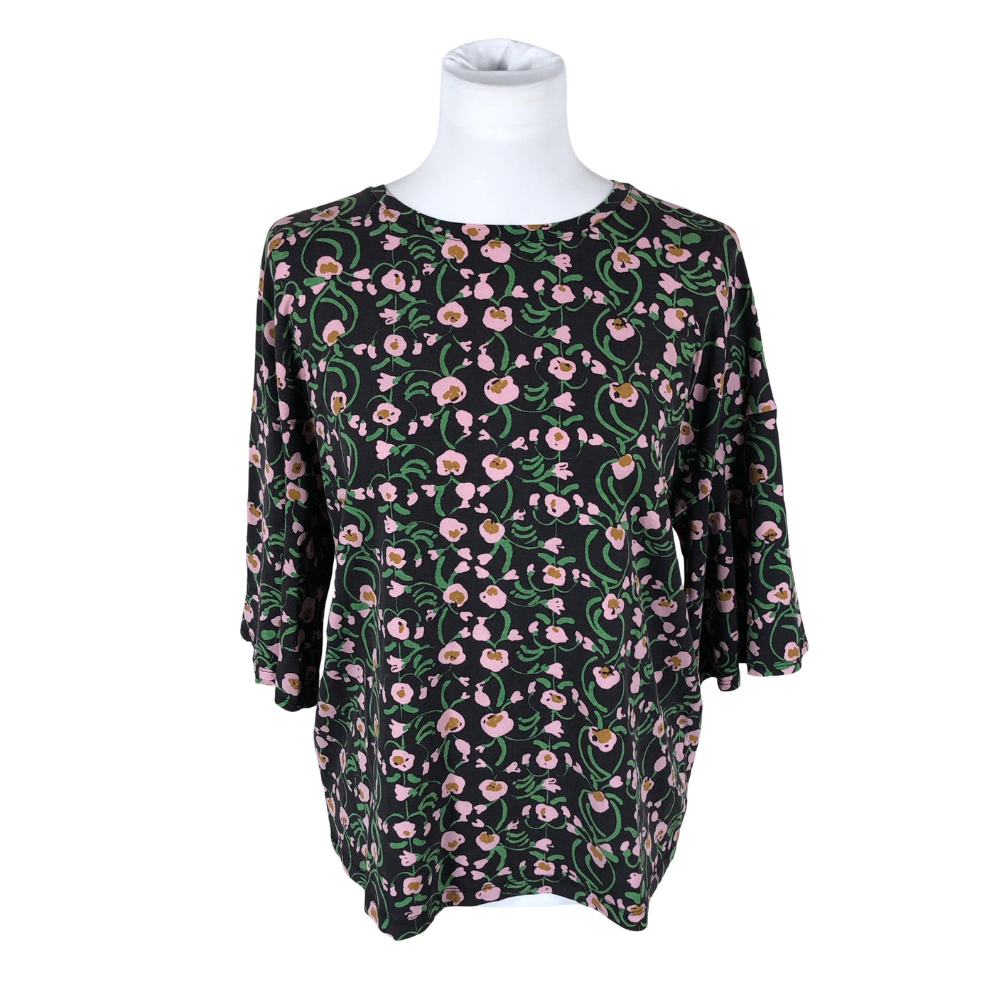 Unisex Marimekko - Tricot shirt, size 38 - Black (1)