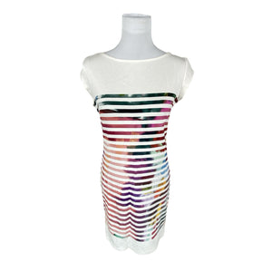 Unisex Desigual - Tricot dress, size 38 - White (1)
