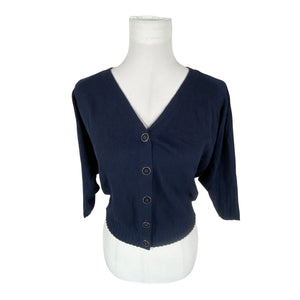 Unisex Per Una by Marks & Spencer - Cardigan, size 38 - Blue (1)