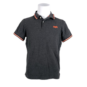 Unisex Superdry - Polo shirt, size XL - Gray (1)