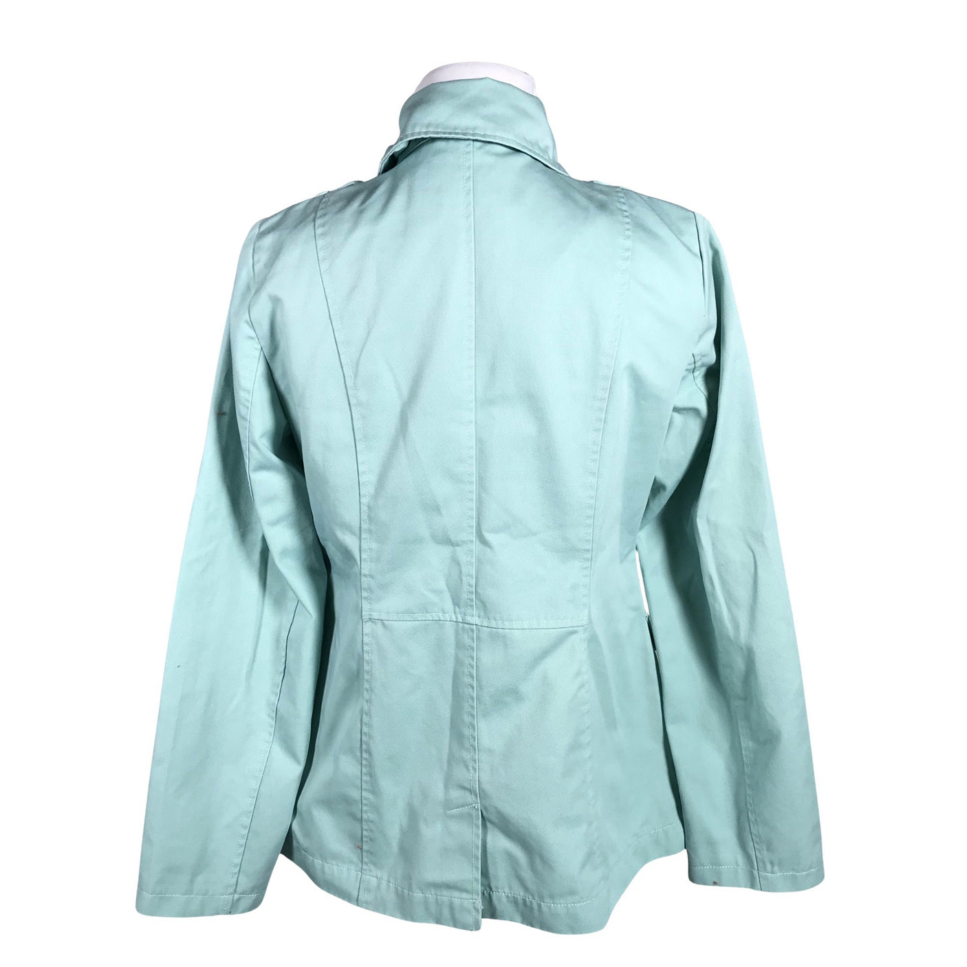 Unisex b.Young - Trench coat, size 38 - Green (2)