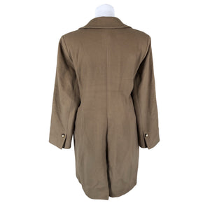 Unisex Ril's - Wool coat, size 40 - Brown (2)