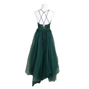 Unisex Dioa fashion - Evening dress, size 38 - Green (2)
