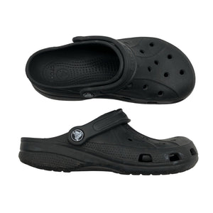 Unisex Crocs - Slip-on shoes, size 38 - Black (1)