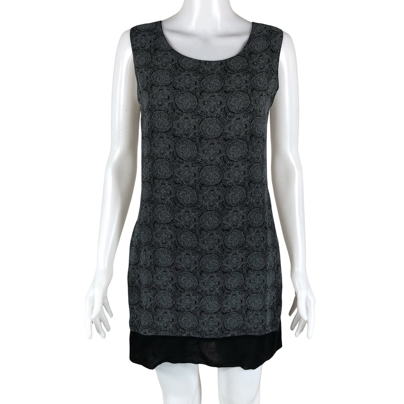 Unisex Cha Cha - Schiffon tunic, size 38 - Gray (1)