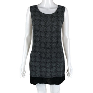 Unisex Cha Cha - Schiffon tunic, size 38 - Gray (1)