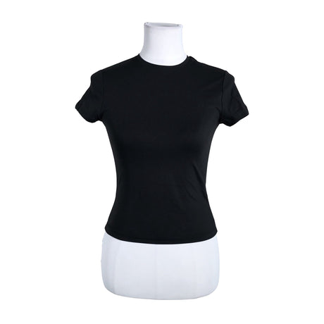 Unisex MP - Sports shirt, short sleeve, size 36 - Black ()