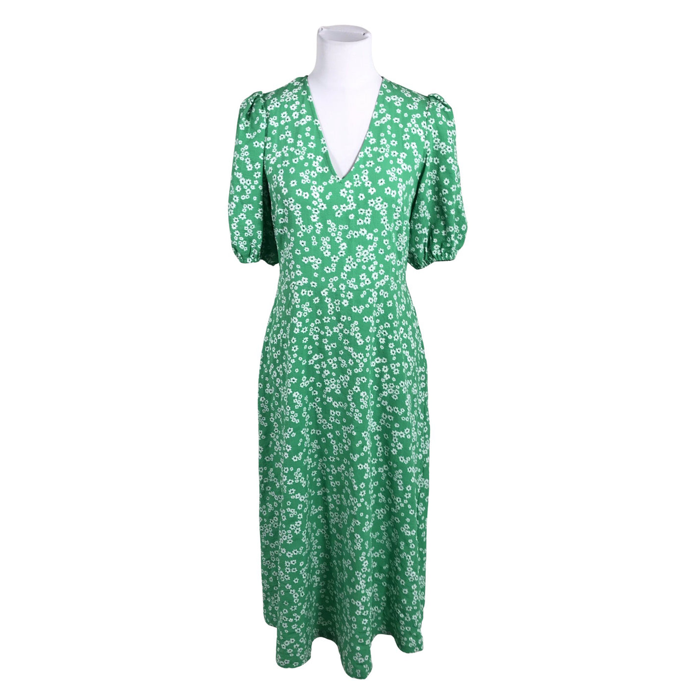 Unisex Marks&Spencer - Schiffon dress, size 38 - Green (1)