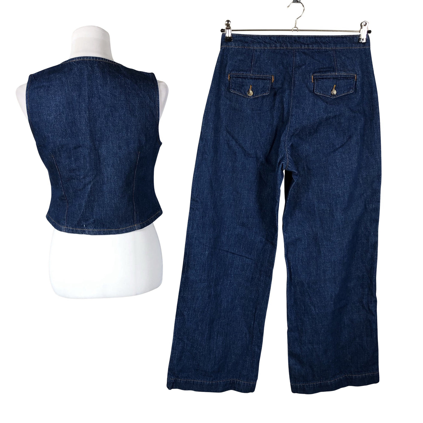 Unisex L.K.Bennett - Denim shirt, size 38 - Blue (2)