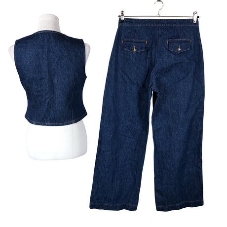 Unisex L.K.Bennett - Denim shirt, size 38 - Blue (2)